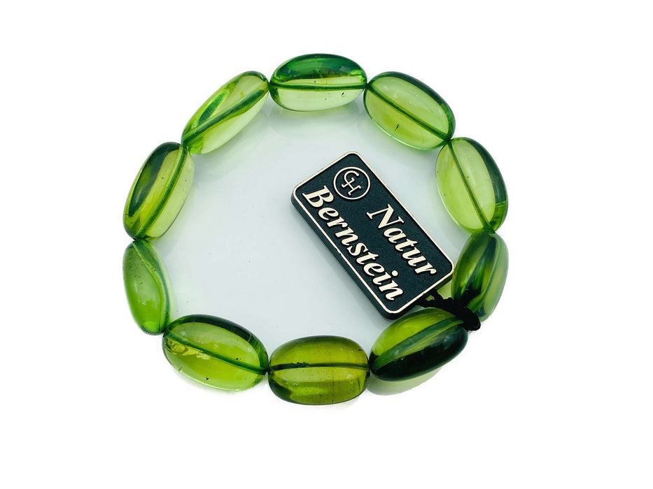 Armband echt Karibischer Bernstein | elastisch