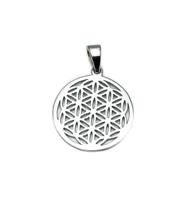 Anhänger Blume des Lebens | Silber