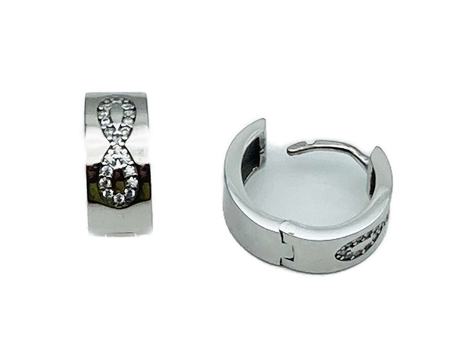 Creolen mit Infinity Symbol | Silber