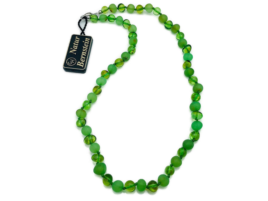 Collier echt Karibischer Bernstein | Silber
