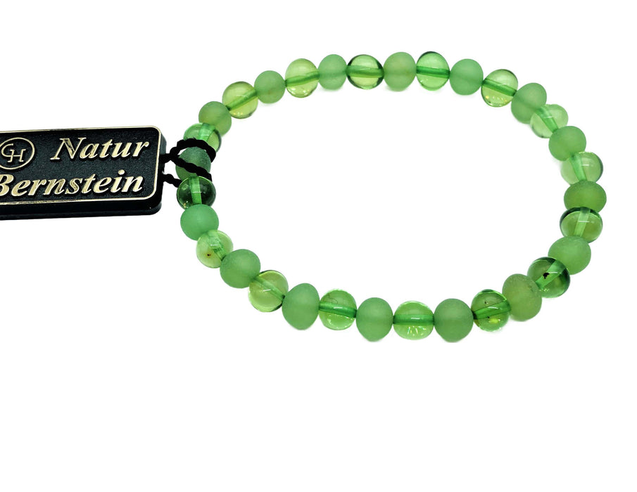 Armband echt Karibischer Bernstein | Elastisch