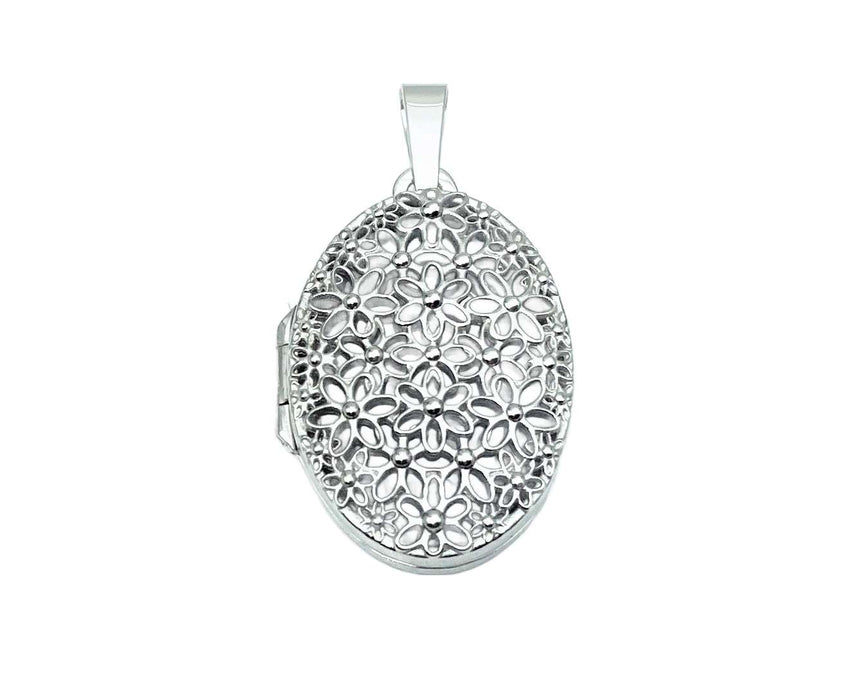 Medaillon filigran durchbrochen | Silber oder Gold