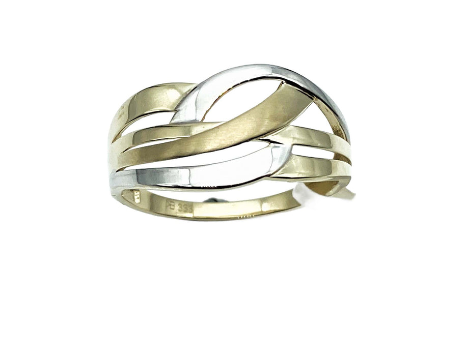 Breiter Ring ohne Steinbesatz | Gold