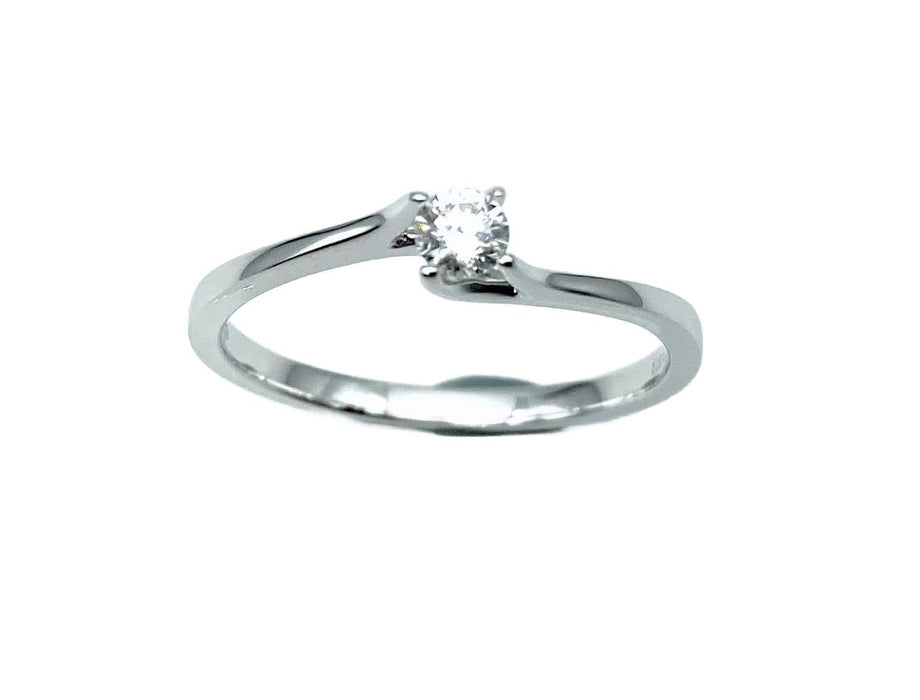 Antrags- / Solitaire-Ring mit Brillant | 585/-
