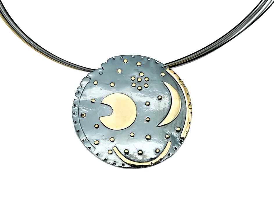 Sternenschmuck-Himmelsscheibe von Nebra | Silber