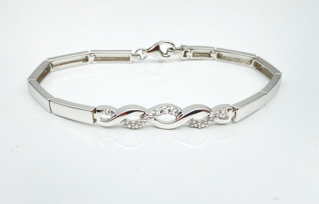Armband Infinity Silber