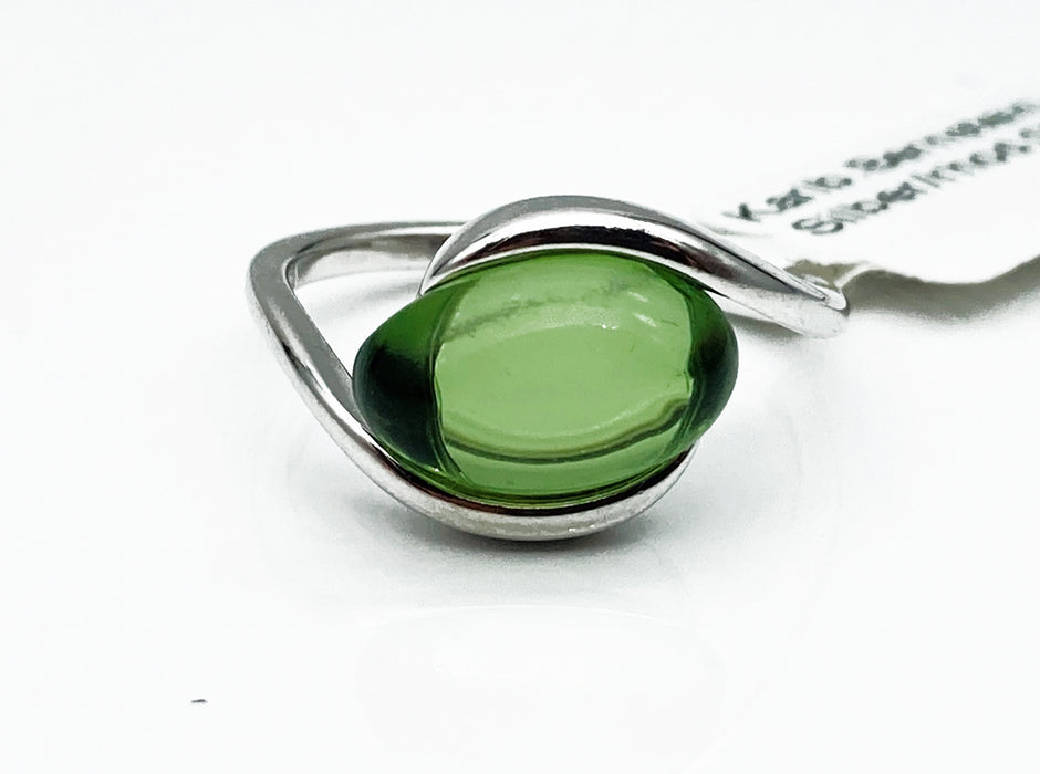 Ring mit Karibischem Bernstein | Silber