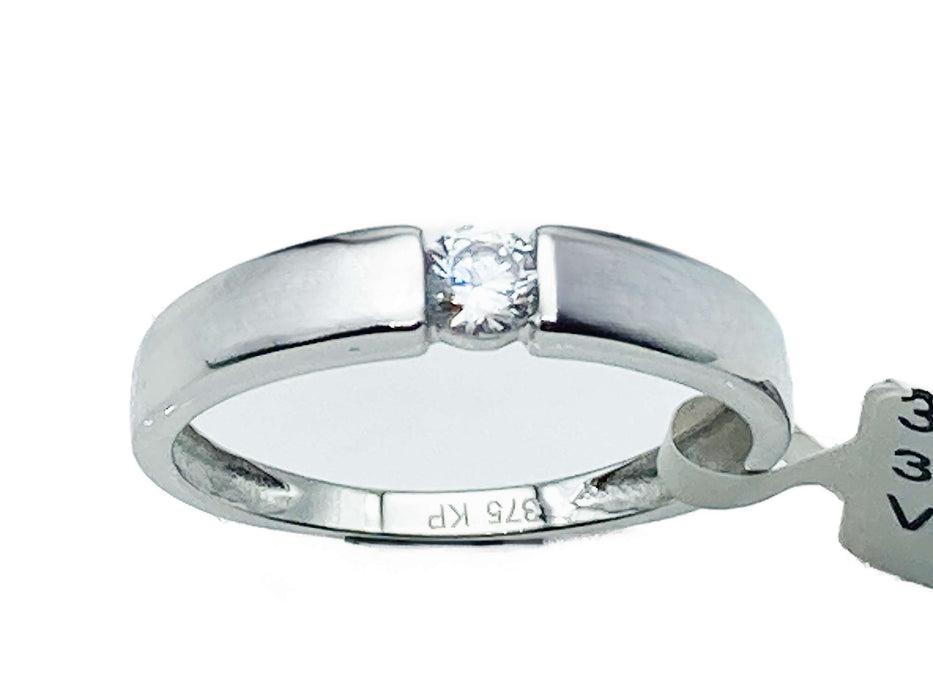 Antrags-/ Solitairering mit Zirkonia | Weißgold