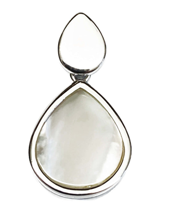 Anhaenger mit Perlmutt | Silber
