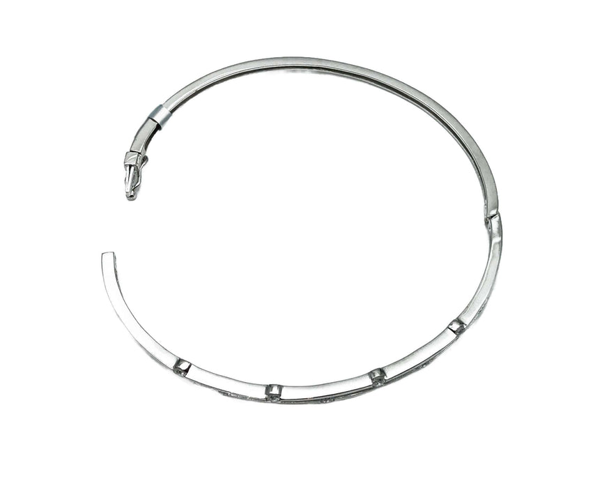 Armreif mit Zirkonia | Silber
