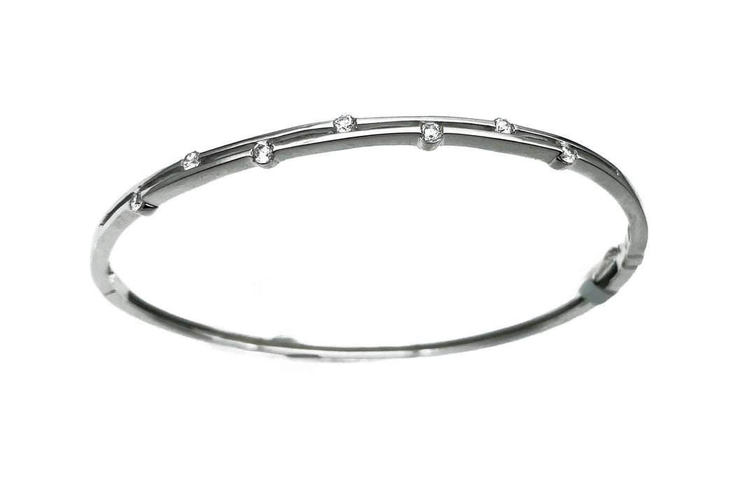 Armreif mit Zirkonia | Silber