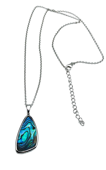 Collier mit echt Abalone | Silber