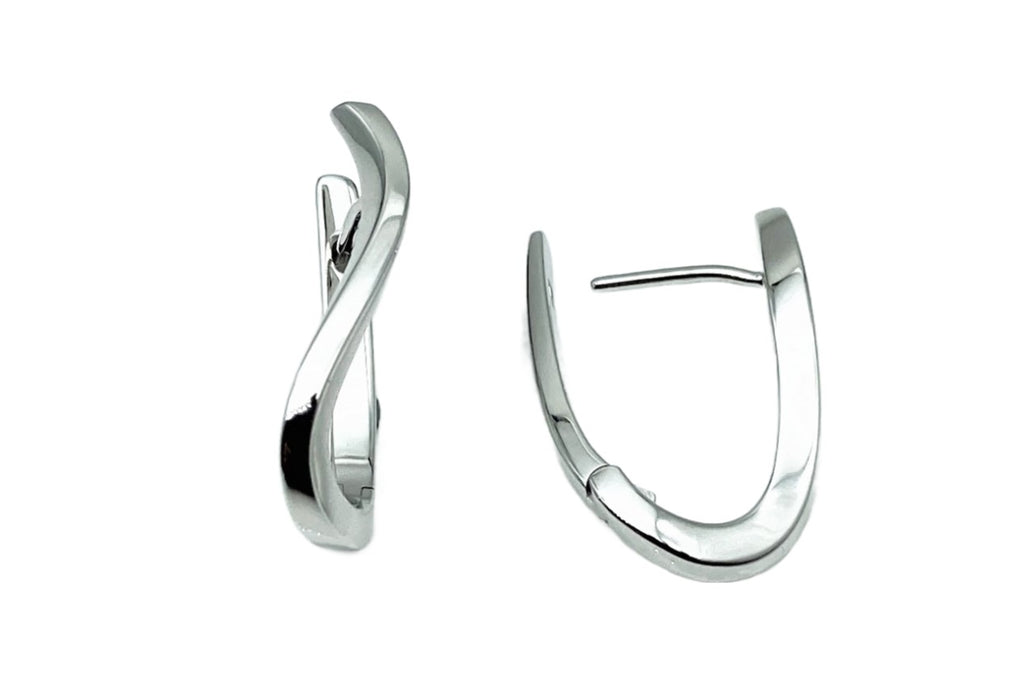 Elegante Creole geschwungen | Silber