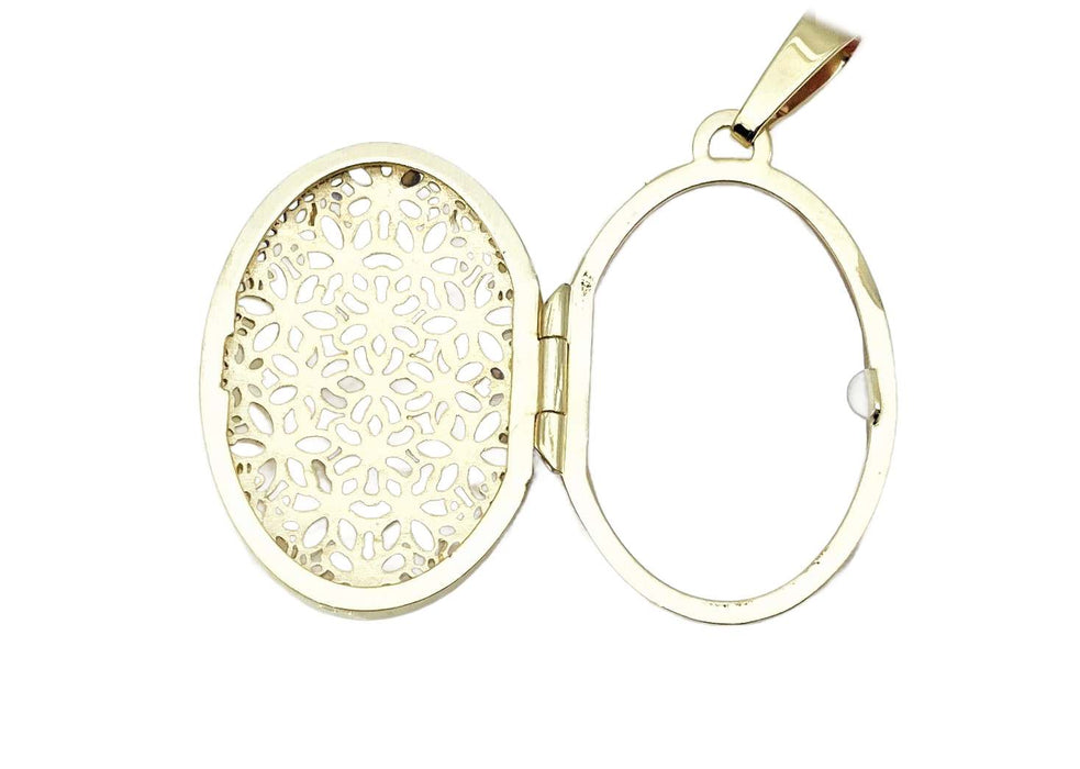 Medaillon filigran durchbrochen | Silber oder Gold