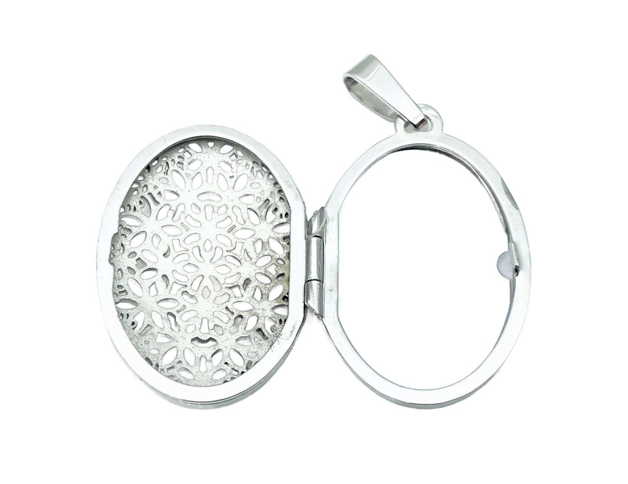 Medaillon filigran durchbrochen | Silber oder Gold