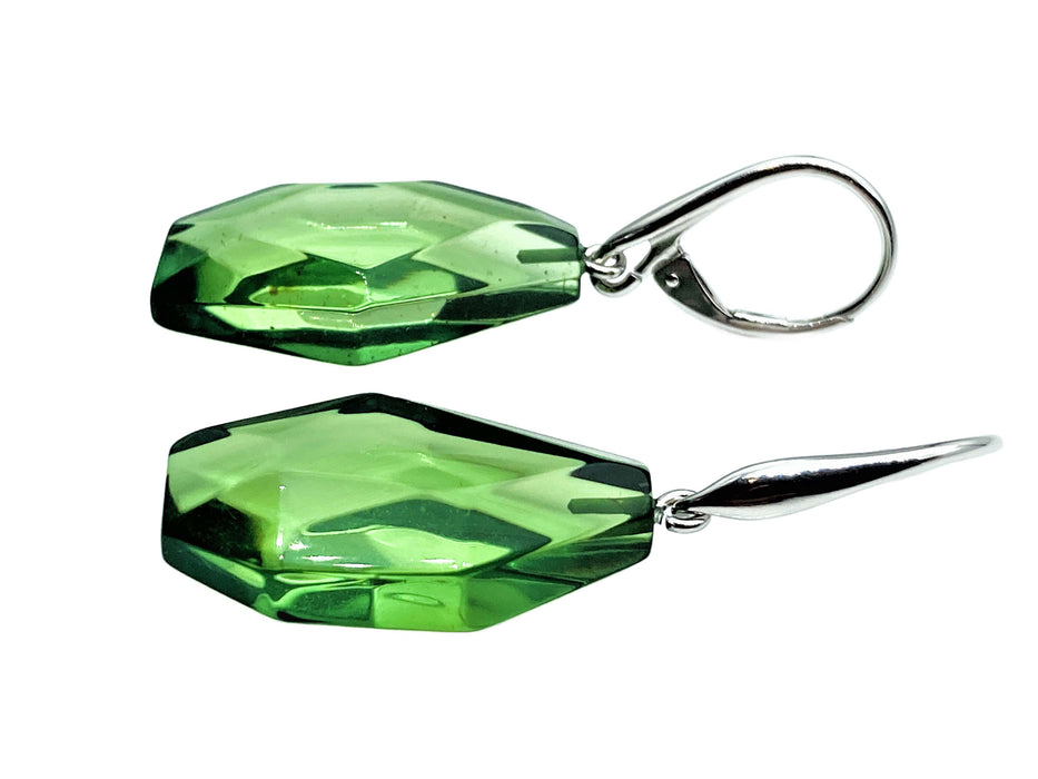 Ohrringe echt Karibischer Bernstein Silber