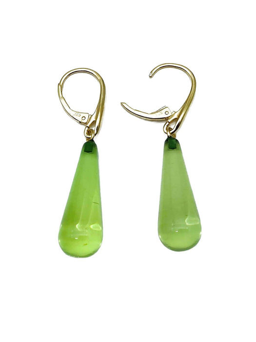 Ohrhaenger Karibischer Bernstein | Tropfen