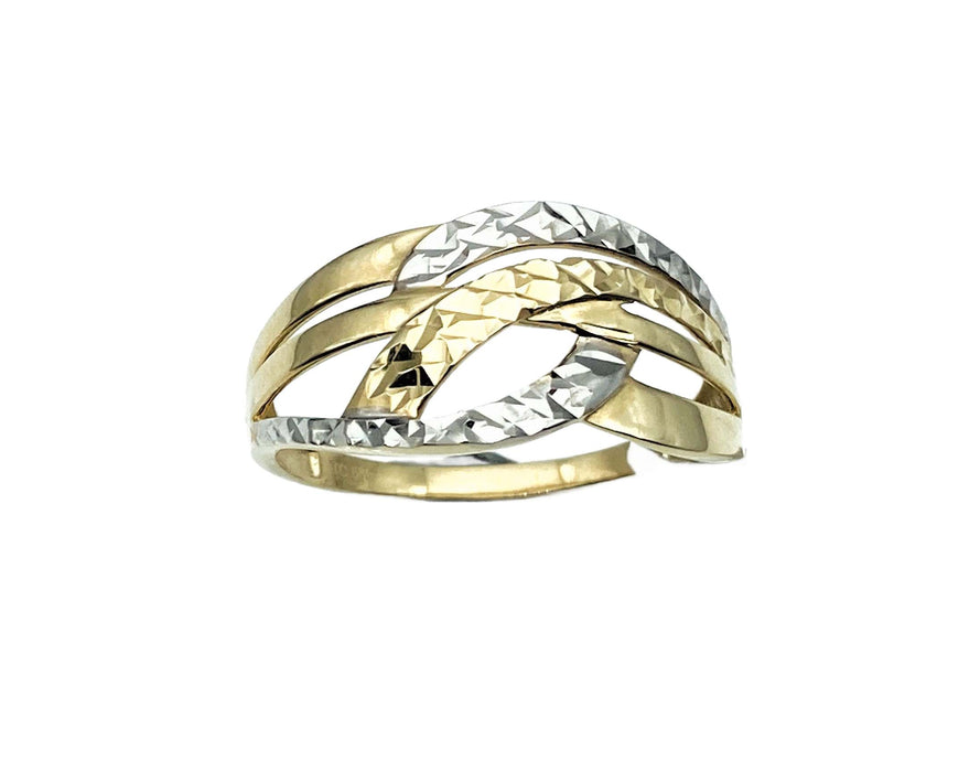 Breiter Ring ohne Steinbesatz | Gold