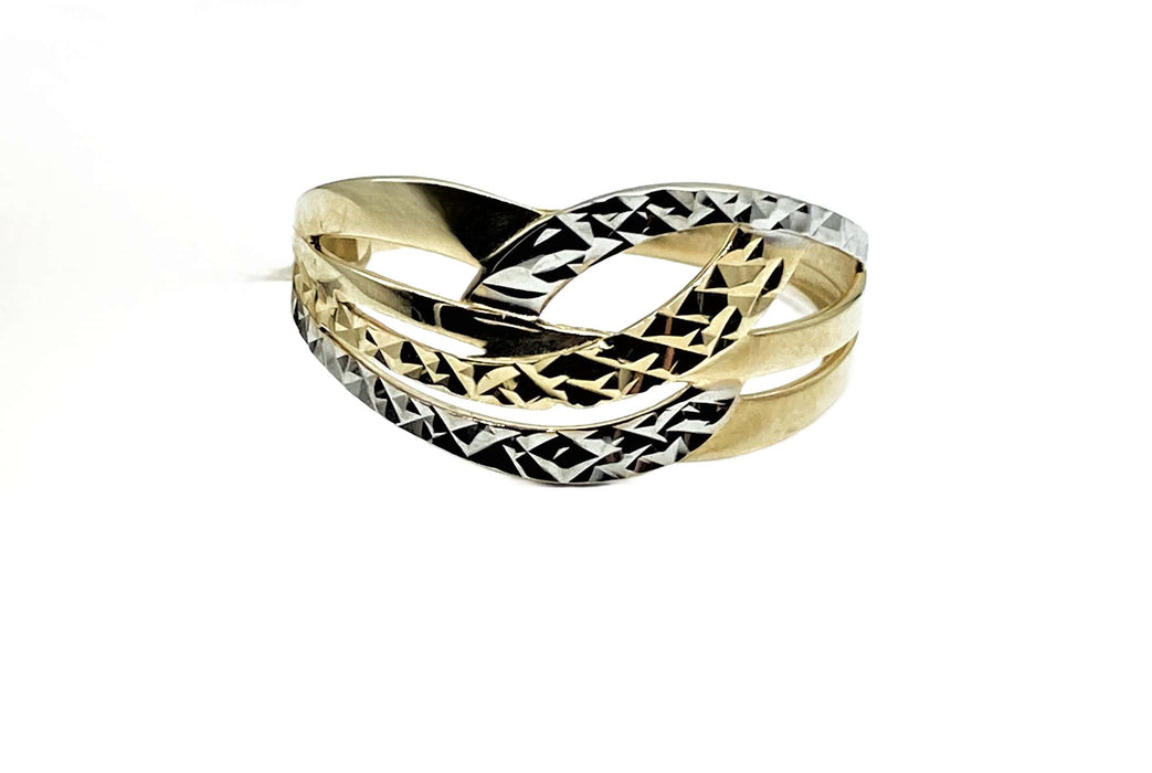 Breiter Ring ohne Steinbesatz | Gold