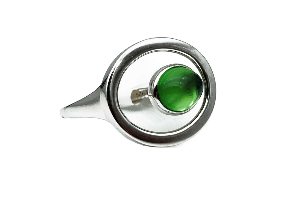 Set mit Karibischem Bernstein | Silber