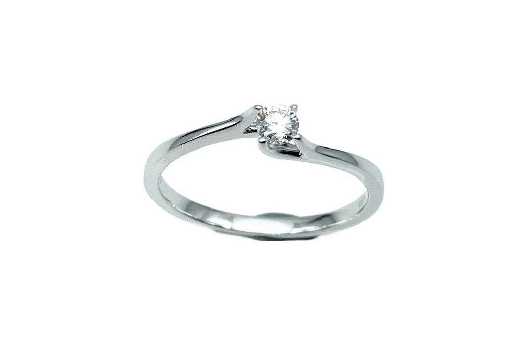 Antrags- / Solitaire-Ring mit Brillant | 585/-