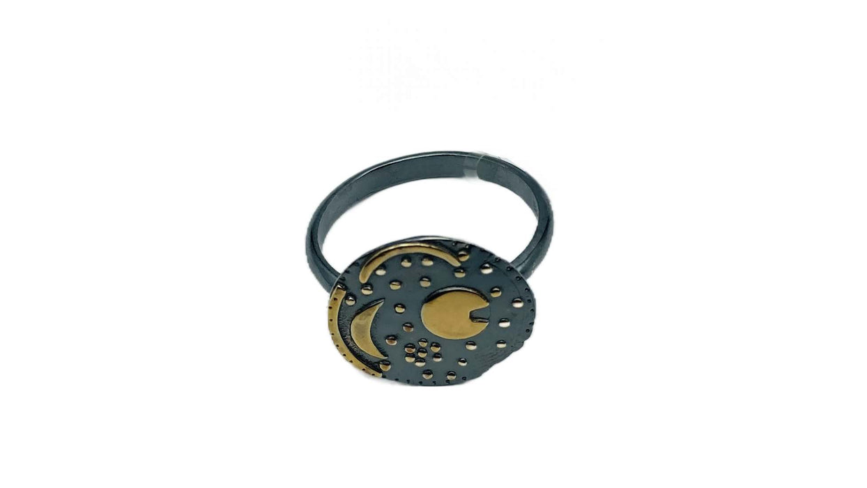 Sternenschmuck-Himmelsscheibe von Nebra - Ring | Silber