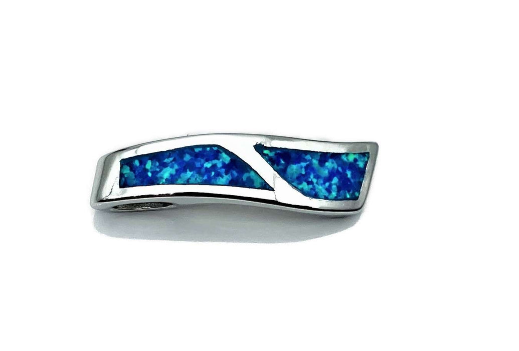 Anhaenger mit blauem Opal | Silber