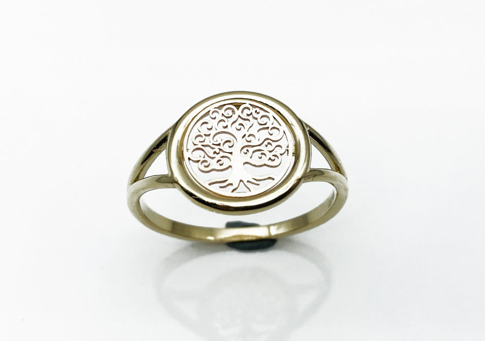 Ring mit Lebensbaum | Gold