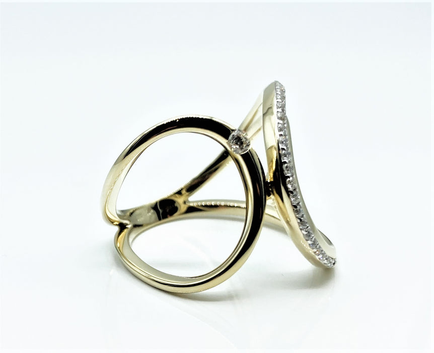 Extravaganter Ring mit Brillanten 0,258ct | 585/-
