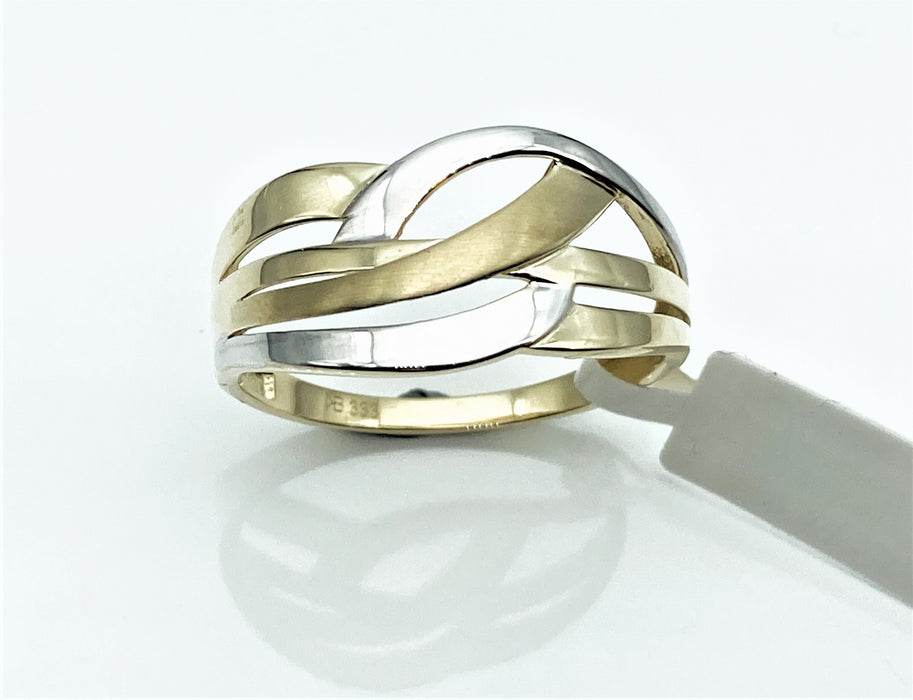 Breiter Ring ohne Steinbesatz | Gold